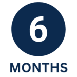 Icon shows a 6 in a circle and then the word "months" under it