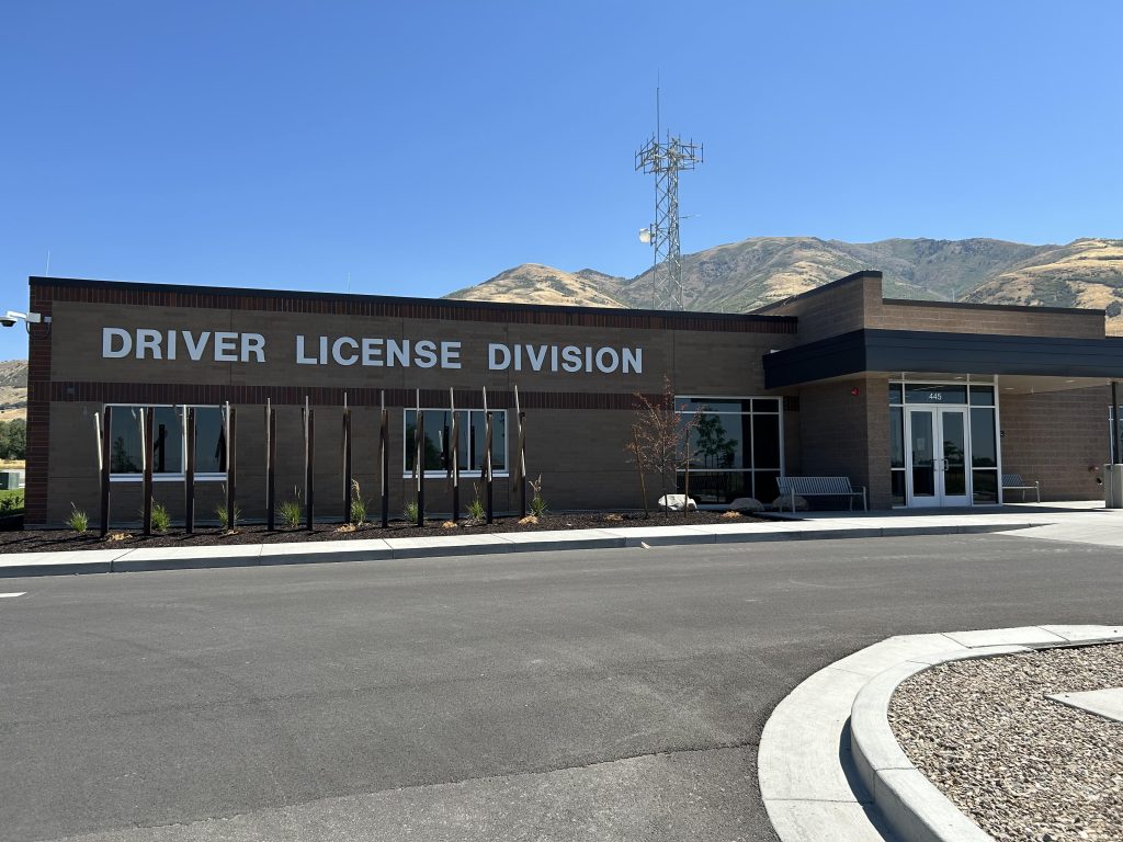 Front of Brigham City DLD office