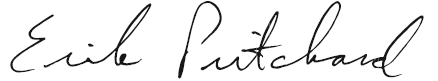 Image of the MSF presidents signature - Erik Pritchard