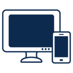 Icon shows a computer monitor and a mobile phone